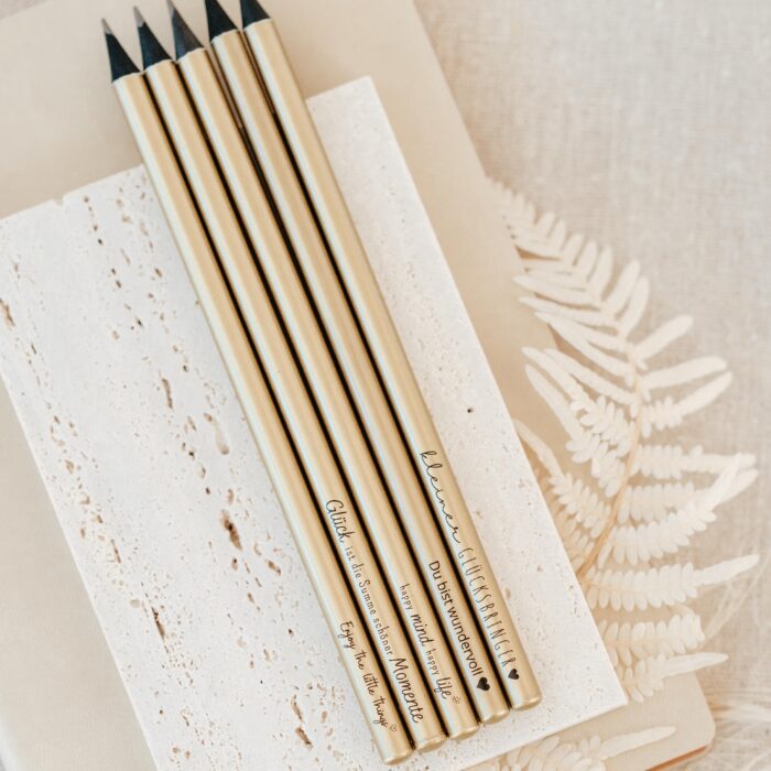 Bleistift mit Aufdruck und Verpackung – Bild 5
