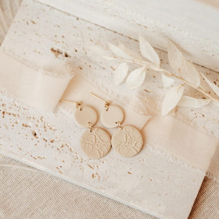 Double Circles beige