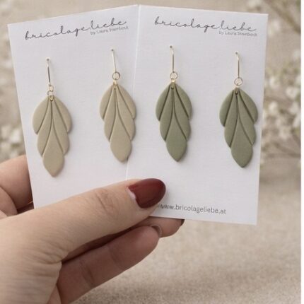 Ohrhänger long leaves