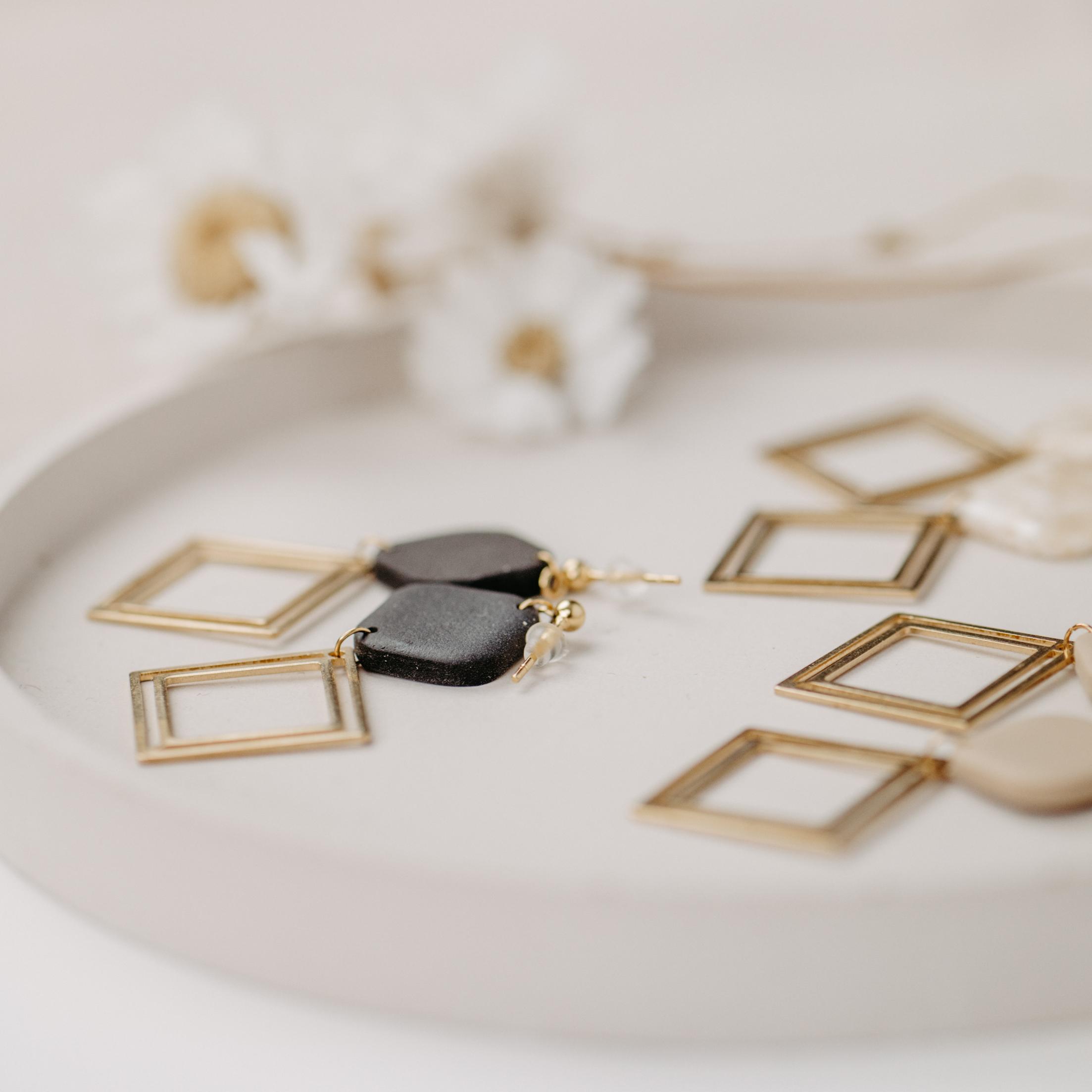 Rectangles alle quadr Ohrhänger Rectangles