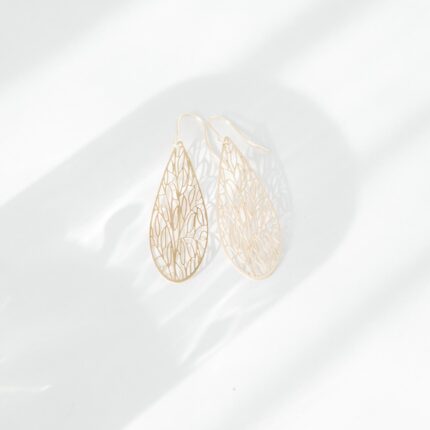 Ohrhänger Bohemian drop gold