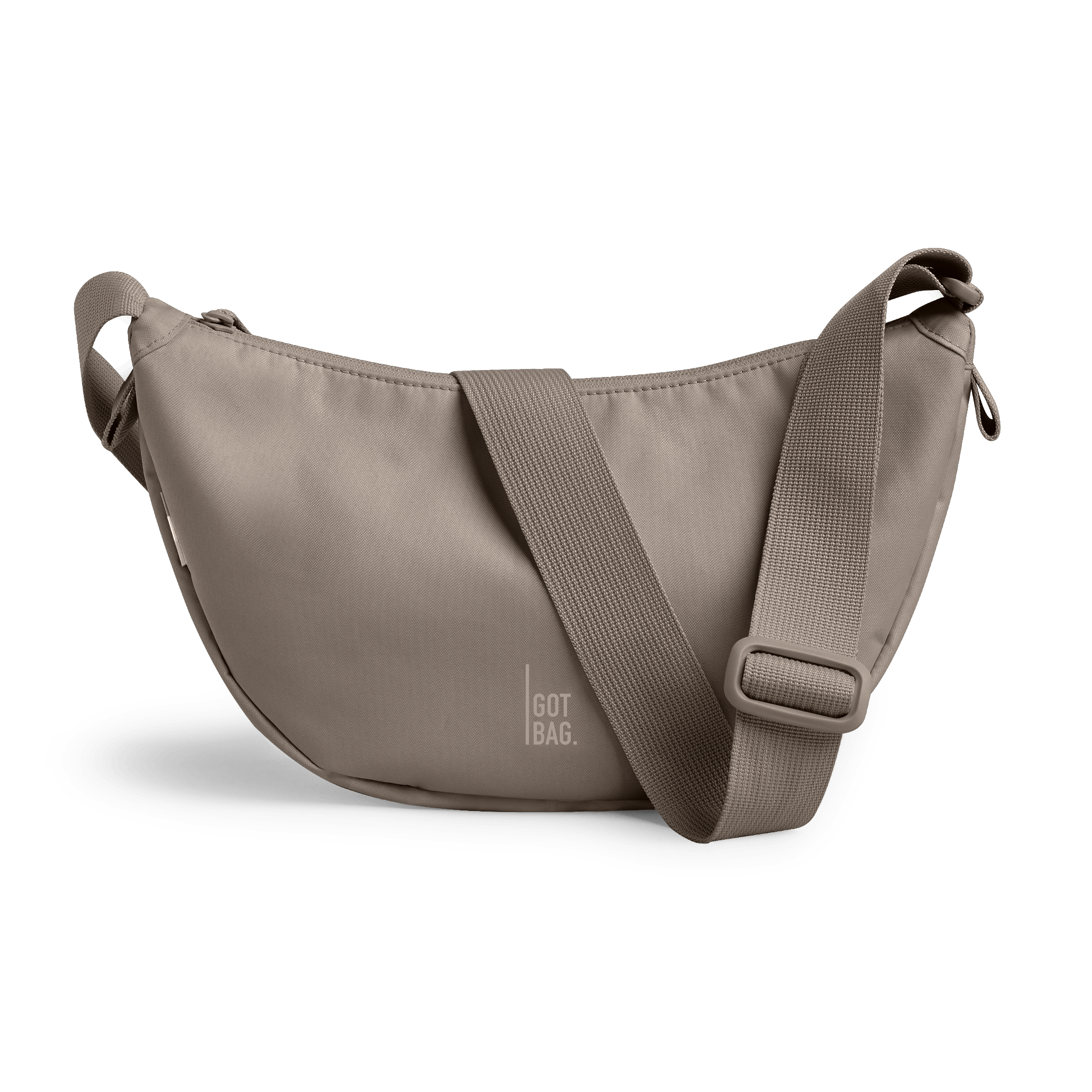 BA0081MO-435_MOON BAG SMALL MONOCHROME_seal_still_____01-front shadow_compressed.png GOT BAG Moon Bag Small - Farbe MONOCHROME seal – Bild 1