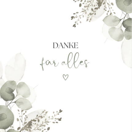Cover danke für alles