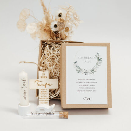 Geschenkbox zur Taufe