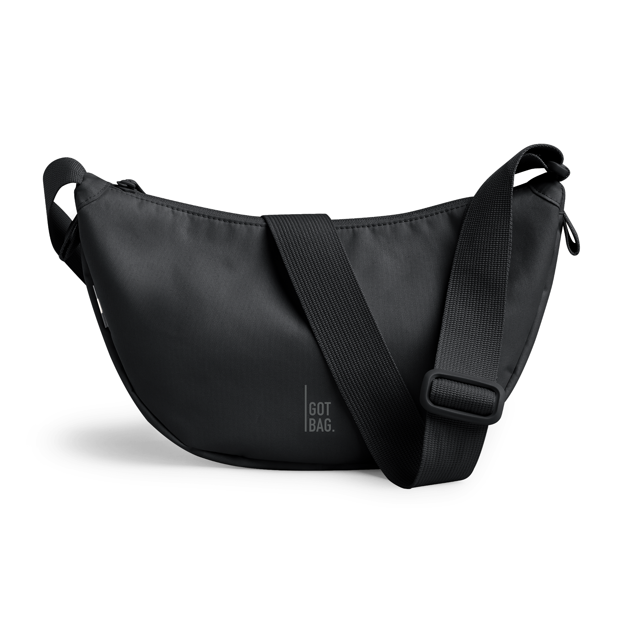 MOON_BAG_SMALL_Monochrome_Edition_black_01-front_shadow_compressed.png GOT BAG Moon Bag Small - Farbe MONOCHROME black – Bild 1